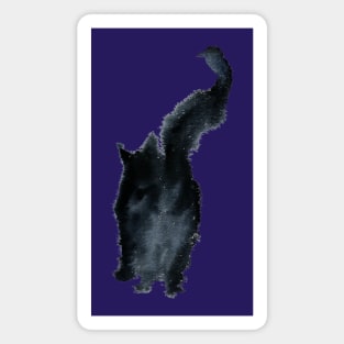 Rorschach Cat Magnet